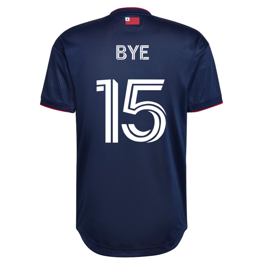 Herren Fußball Brandon Bye #15 Marine Heimtrikot Trikot 2023/24 T-Shirt Luxemburg