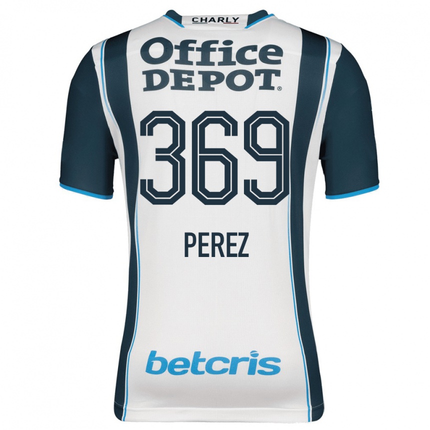 Herren Fußball Santiago Pérez #369 Marine Heimtrikot Trikot 2023/24 T-Shirt Luxemburg