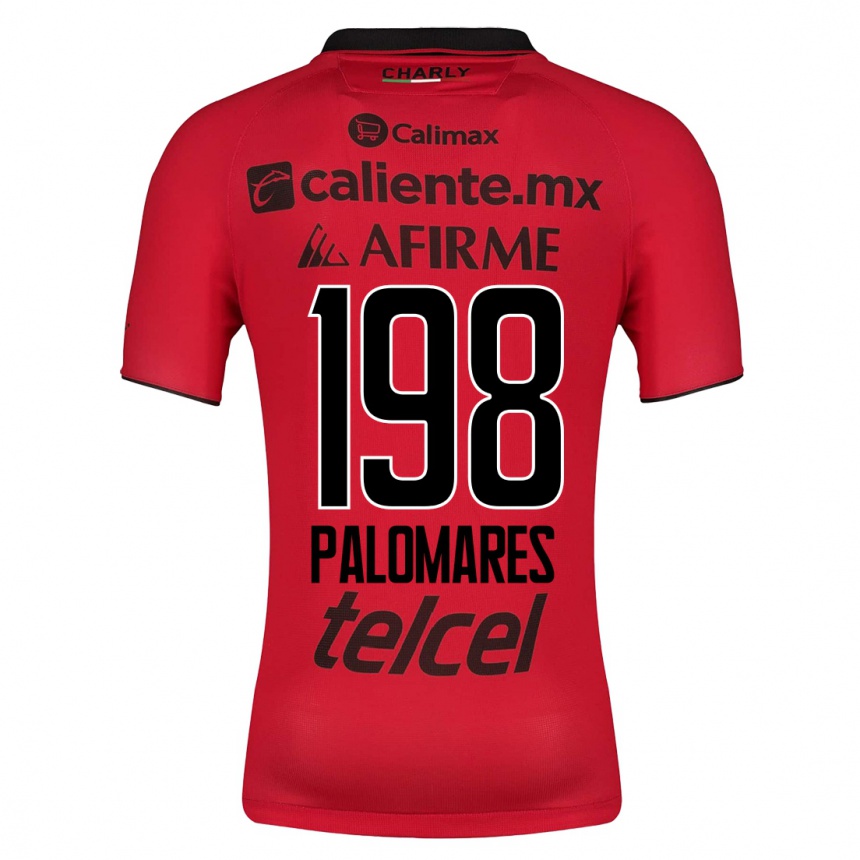 Herren Fußball Ramón Palomares #198 Rot Heimtrikot Trikot 2023/24 T-Shirt Luxemburg