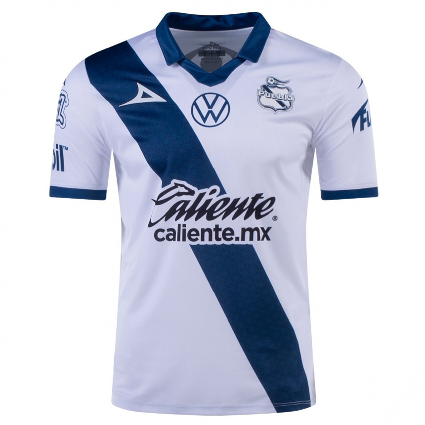 Herren Fußball Facundo Waller #12 Weiß Heimtrikot Trikot 2023/24 T-Shirt Luxemburg