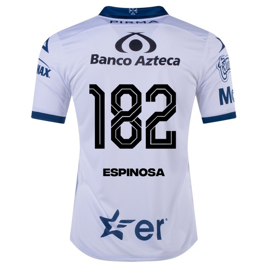 Herren Fußball Daniel Espinosa #182 Weiß Heimtrikot Trikot 2023/24 T-Shirt Luxemburg