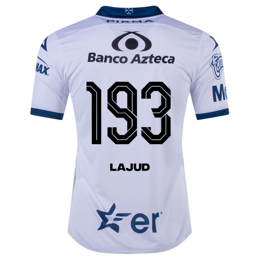 Herren Fußball Rodrigo Lajud #193 Weiß Heimtrikot Trikot 2023/24 T-Shirt Luxemburg
