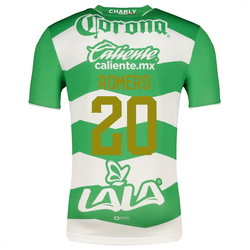 Herren Fußball Lia Romero #20 Grün Heimtrikot Trikot 2023/24 T-Shirt Luxemburg