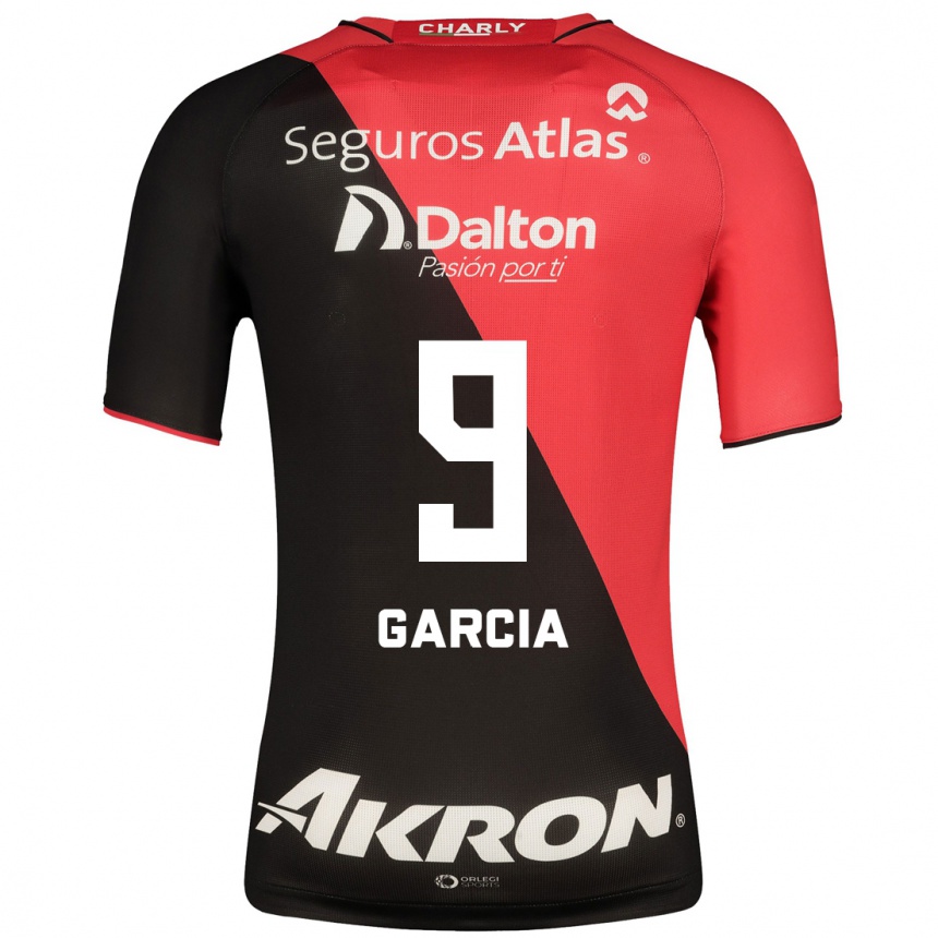 Herren Fußball Marcia García #9 Schwarz Heimtrikot Trikot 2023/24 T-Shirt Luxemburg