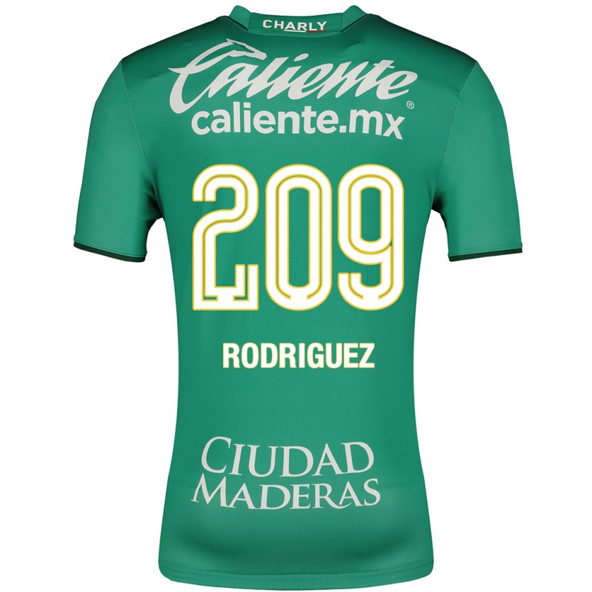 Herren Fußball Víctor Rodríguez #209 Grün Heimtrikot Trikot 2023/24 T-Shirt Luxemburg