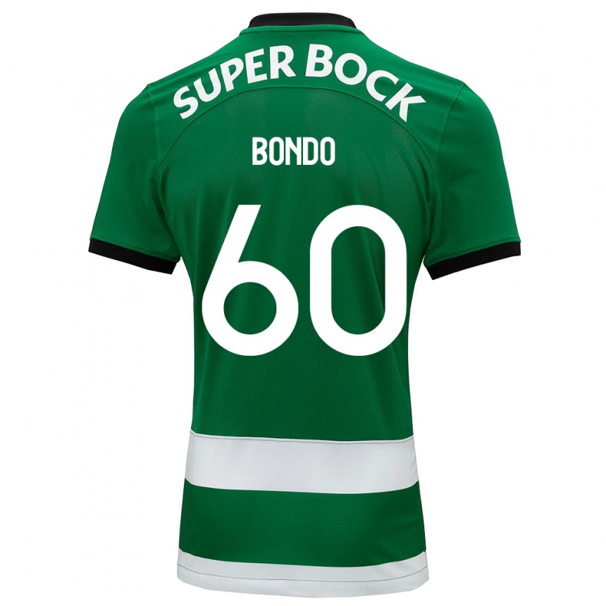 Herren Fußball Pedro Bondo #60 Grün Heimtrikot Trikot 2023/24 T-Shirt Luxemburg