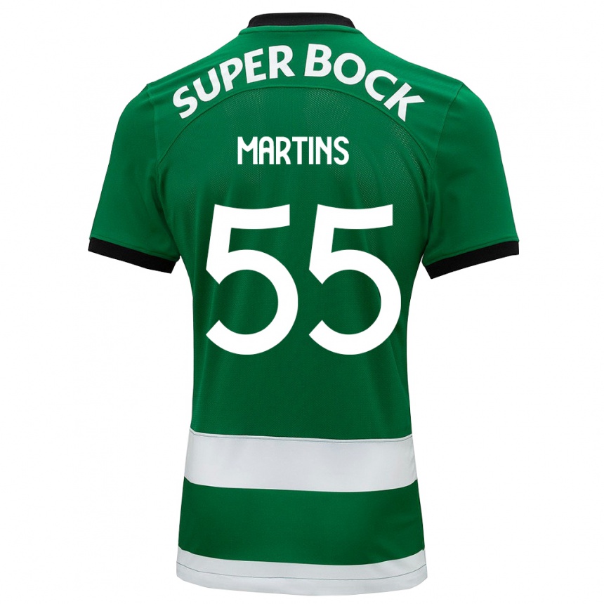 Herren Fußball Carolina Martins #55 Grün Heimtrikot Trikot 2023/24 T-Shirt Luxemburg