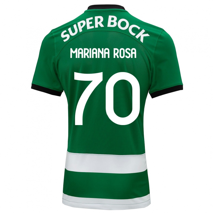 Herren Fußball Mariana Silva Pinto Vilaça Da Rosa #70 Grün Heimtrikot Trikot 2023/24 T-Shirt Luxemburg