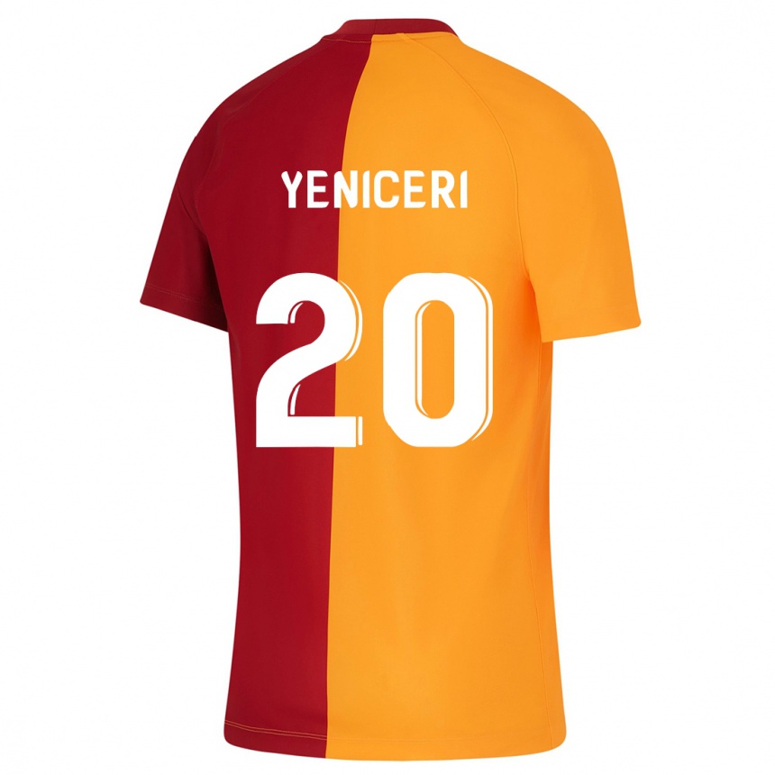 Herren Fußball Berna Yeniçeri #20 Orangefarben Heimtrikot Trikot 2023/24 T-Shirt Luxemburg