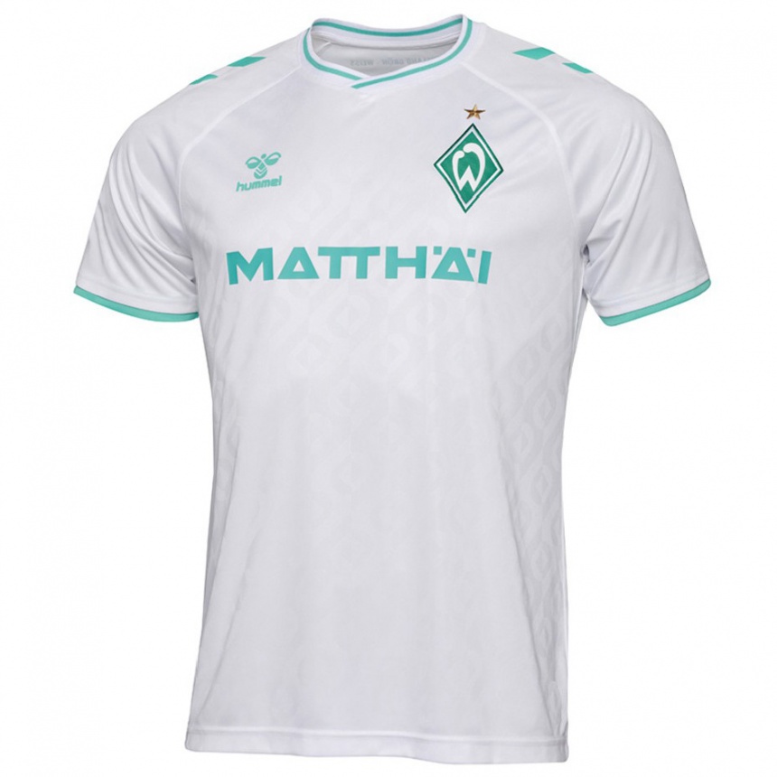 Herren Fußball Anthony Jung #3 Weiß Auswärtstrikot Trikot 2023/24 T-Shirt Luxemburg