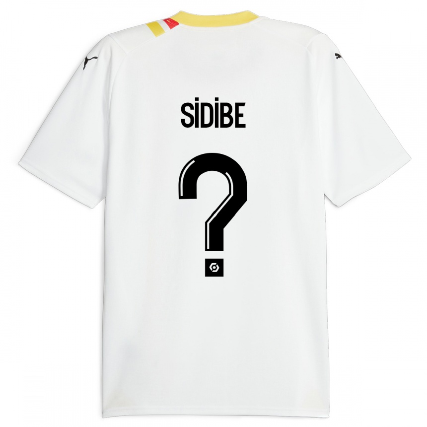 Herren Fußball Yannick Sidibé #0 Schwarz Auswärtstrikot Trikot 2023/24 T-Shirt Luxemburg
