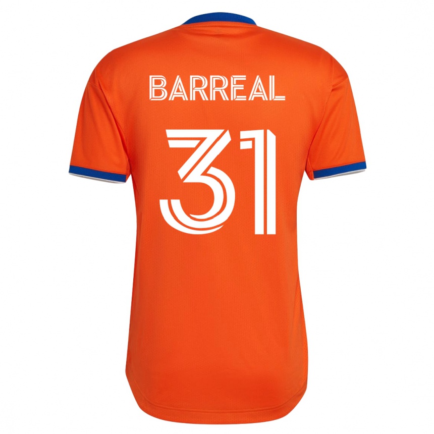 Herren Fußball Álvaro Barreal #31 Weiß Auswärtstrikot Trikot 2023/24 T-Shirt Luxemburg