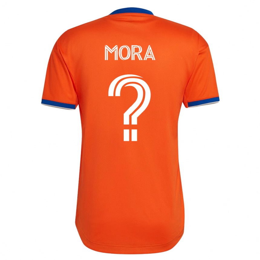 Herren Fußball Jiovanny Mora #0 Weiß Auswärtstrikot Trikot 2023/24 T-Shirt Luxemburg