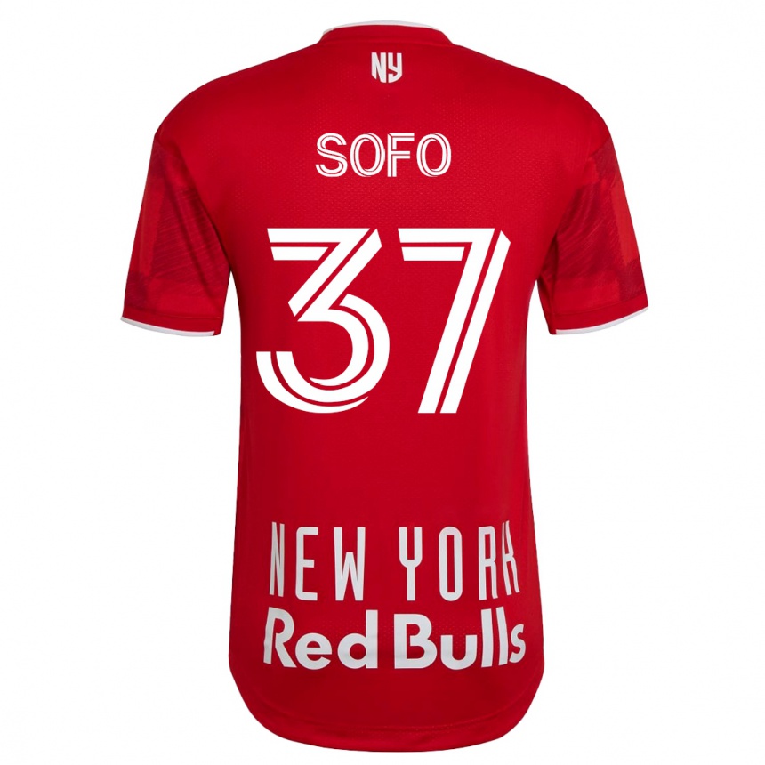 Herren Fußball Mohammed Sofo #37 Beige-Gold Auswärtstrikot Trikot 2023/24 T-Shirt Luxemburg