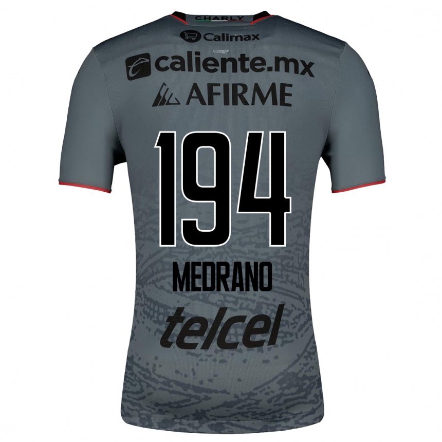 Herren Fußball Luis Medrano #194 Grau Auswärtstrikot Trikot 2023/24 T-Shirt Luxemburg
