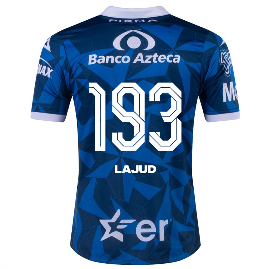 Herren Fußball Rodrigo Lajud #193 Blau Auswärtstrikot Trikot 2023/24 T-Shirt Luxemburg