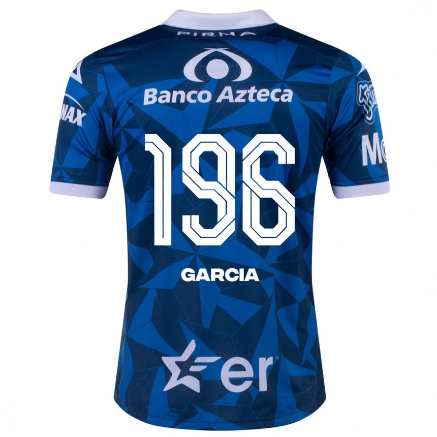 Herren Fußball Jesús García #196 Blau Auswärtstrikot Trikot 2023/24 T-Shirt Luxemburg