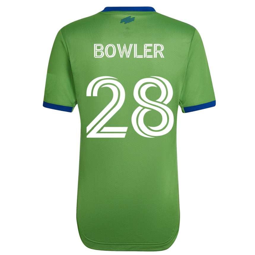 Damen Fußball Rachel Bowler #28 Grün Heimtrikot Trikot 2023/24 T-Shirt Luxemburg