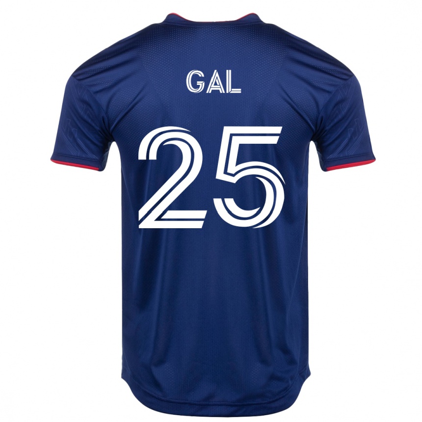 Damen Fußball Jeff Gal #25 Marine Heimtrikot Trikot 2023/24 T-Shirt Luxemburg