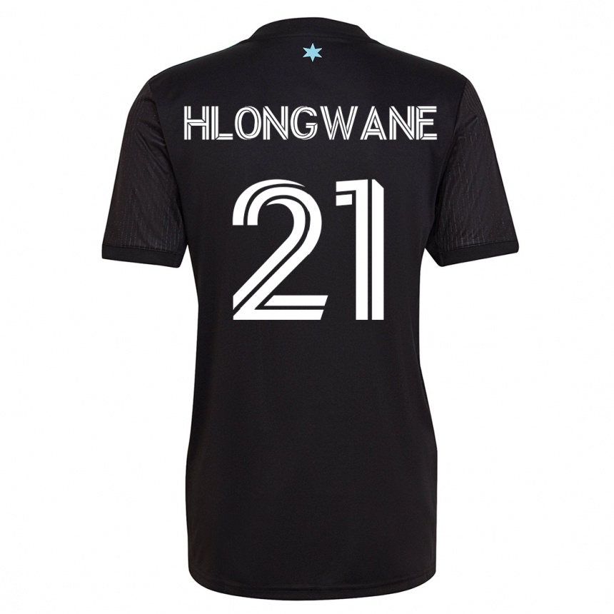 Damen Fußball Bongokuhle Hlongwane #21 Schwarz Heimtrikot Trikot 2023/24 T-Shirt Luxemburg