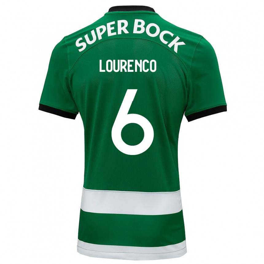 Damen Fußball Bruna Lourenço Urbano Costa #6 Grün Heimtrikot Trikot 2023/24 T-Shirt Luxemburg
