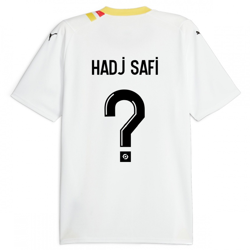 Damen Fußball Souhina Hadj Safi #0 Schwarz Auswärtstrikot Trikot 2023/24 T-Shirt Luxemburg