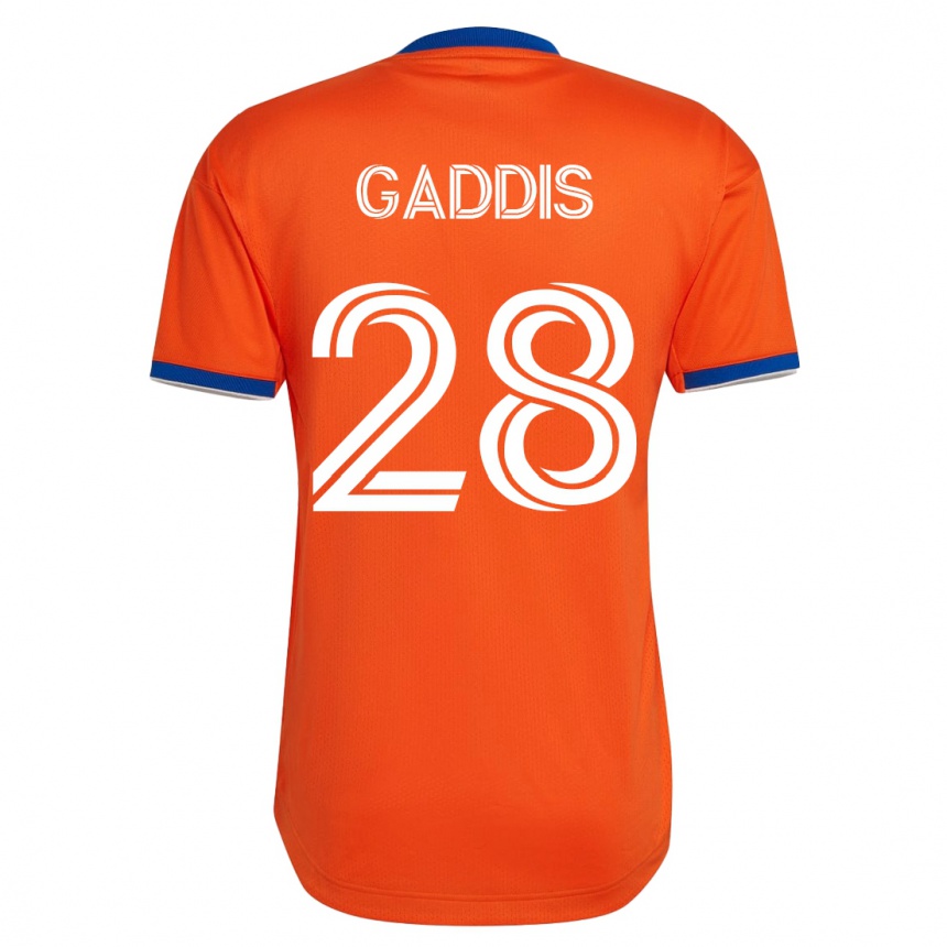 Damen Fußball Raymon Gaddis #28 Weiß Auswärtstrikot Trikot 2023/24 T-Shirt Luxemburg