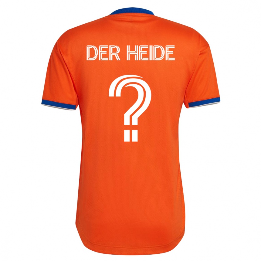 Damen Fußball Dimas Van Der Heide #0 Weiß Auswärtstrikot Trikot 2023/24 T-Shirt Luxemburg