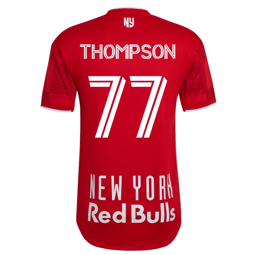 Damen Fußball Amos Shapiro-Thompson #77 Beige-Gold Auswärtstrikot Trikot 2023/24 T-Shirt Luxemburg