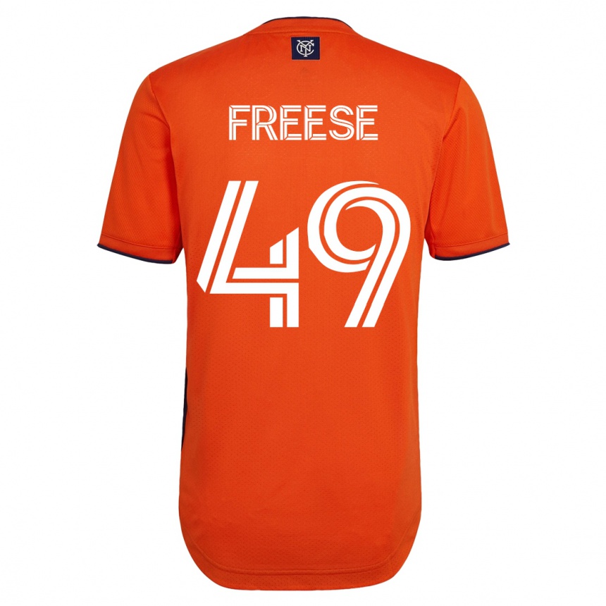Damen Fußball Matt Freese #49 Schwarz Auswärtstrikot Trikot 2023/24 T-Shirt Luxemburg