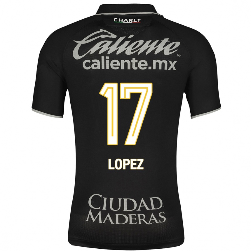 Damen Fußball Nicolás López #17 Schwarz Auswärtstrikot Trikot 2023/24 T-Shirt Luxemburg