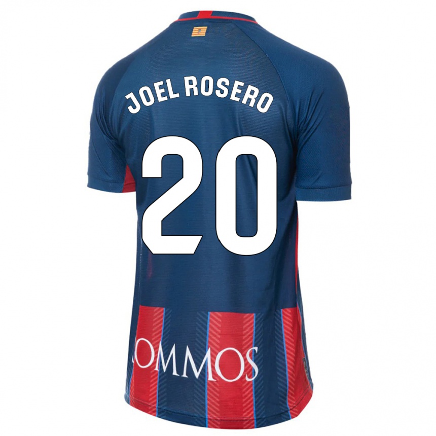 Kinder Fußball Alexis Joel Rosero #20 Marine Heimtrikot Trikot 2023/24 T-Shirt Luxemburg