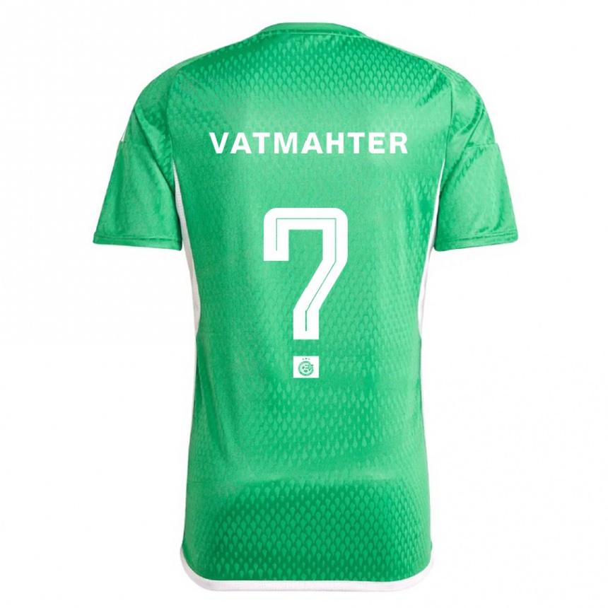 Kinder Fußball Liam Vatmahter #0 Weiß Blau Heimtrikot Trikot 2023/24 T-Shirt Luxemburg