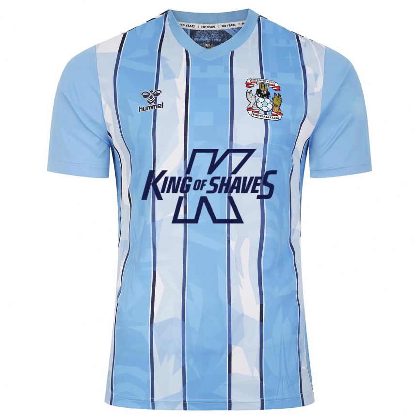 Kinder Fußball Milan Van Ewijk #27 Himmelblau Heimtrikot Trikot 2023/24 T-Shirt Luxemburg