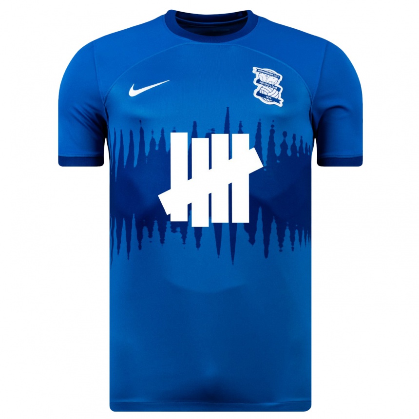 Kinder Fußball Dion Sanderson #5 Blau Heimtrikot Trikot 2023/24 T-Shirt Luxemburg