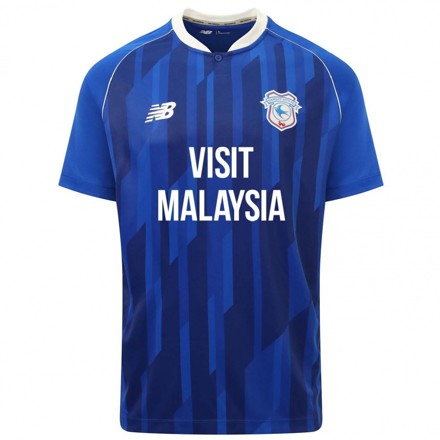 Kinder Fußball Ryan Wintle #6 Blau Heimtrikot Trikot 2023/24 T-Shirt Luxemburg