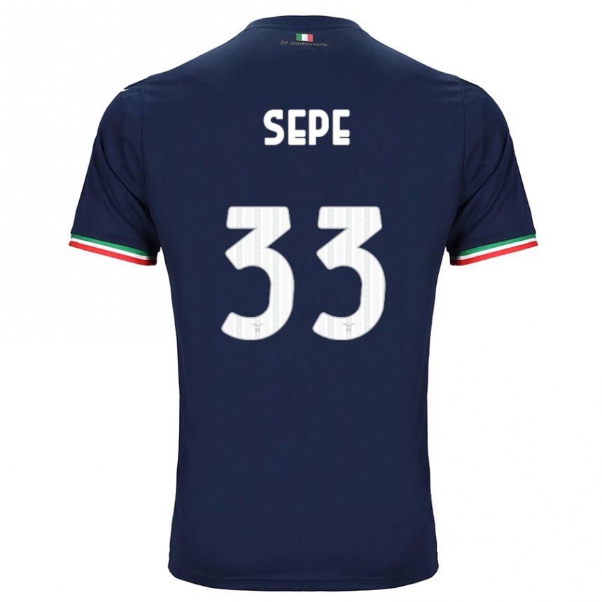 Kinder Fußball Luigi Sepe #33 Marine Auswärtstrikot Trikot 2023/24 T-Shirt Luxemburg