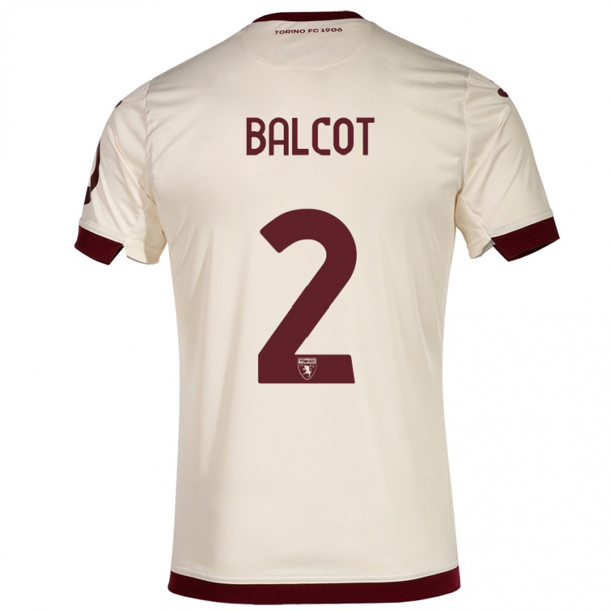 Kinder Fußball Côme Bianay Balcot #2 Sekt Auswärtstrikot Trikot 2023/24 T-Shirt Luxemburg