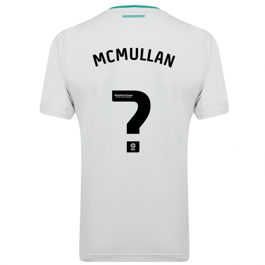 Kinder Fußball Korban Mcmullan #0 Weiß Auswärtstrikot Trikot 2023/24 T-Shirt Luxemburg