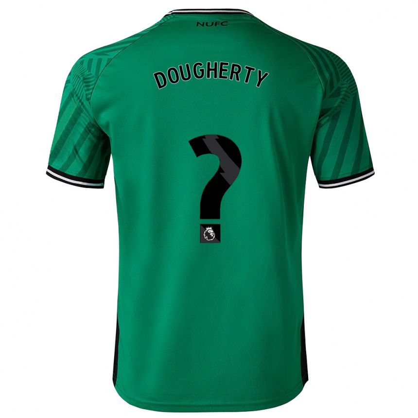 Kinder Fußball Ryan Dougherty #0 Grün Auswärtstrikot Trikot 2023/24 T-Shirt Luxemburg