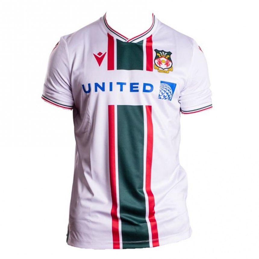 Kinder Fußball Jordan Davies #7 Weiß Auswärtstrikot Trikot 2023/24 T-Shirt Luxemburg
