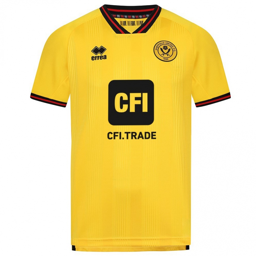 Kinder Fußball Rhian Brewster #7 Gelb Auswärtstrikot Trikot 2023/24 T-Shirt Luxemburg