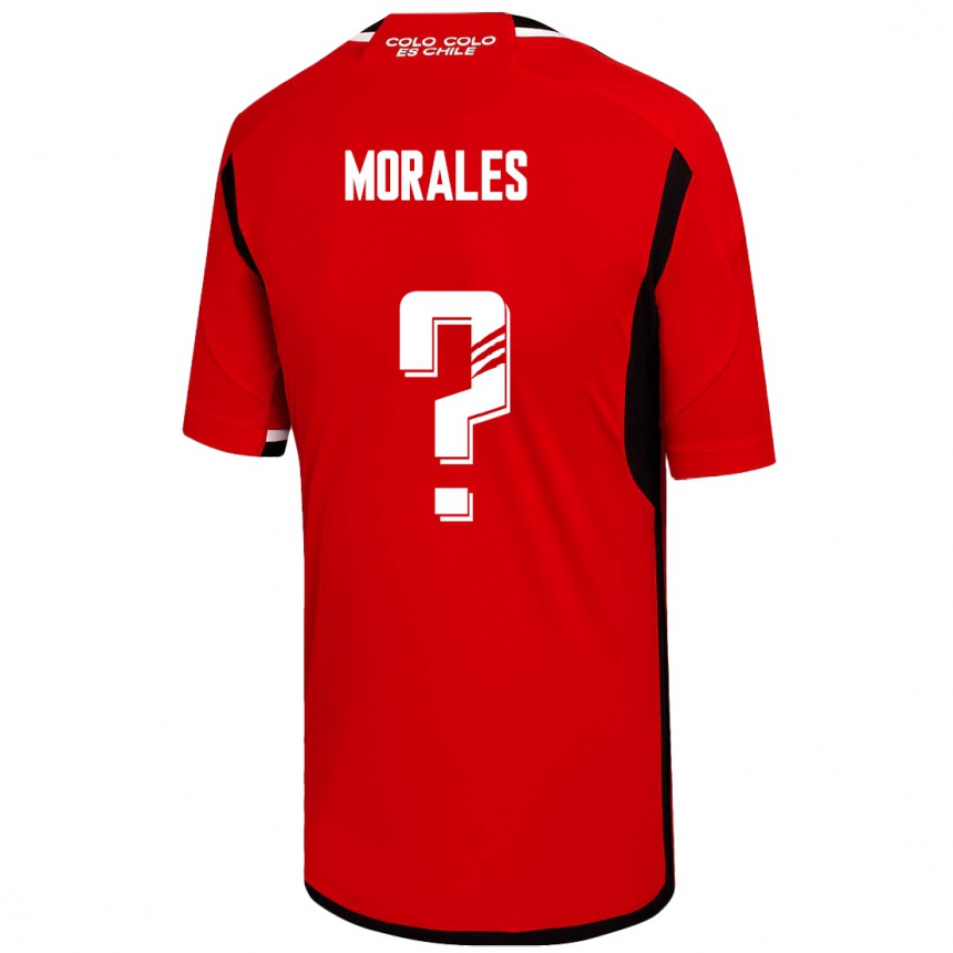 Kinder Fußball Benjamin Morales #0 Rot Auswärtstrikot Trikot 2023/24 T-Shirt Luxemburg