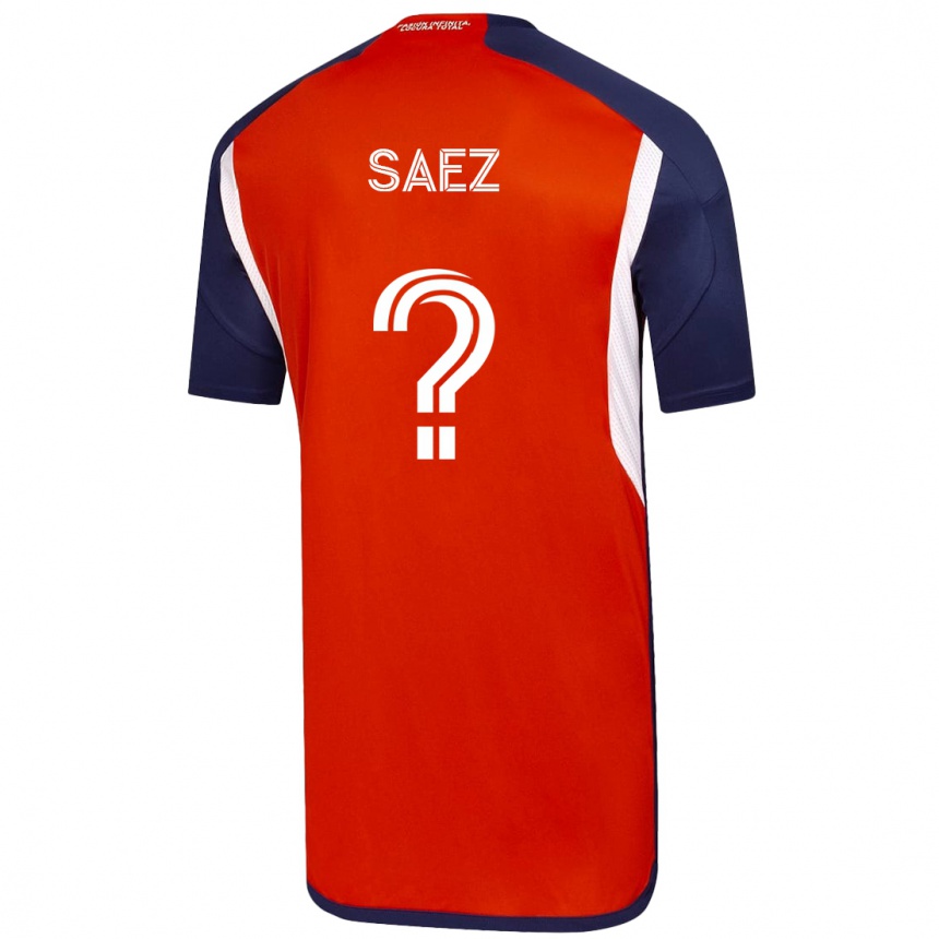 Kinder Fußball Ignacio Sáez #0 Weiß Auswärtstrikot Trikot 2023/24 T-Shirt Luxemburg
