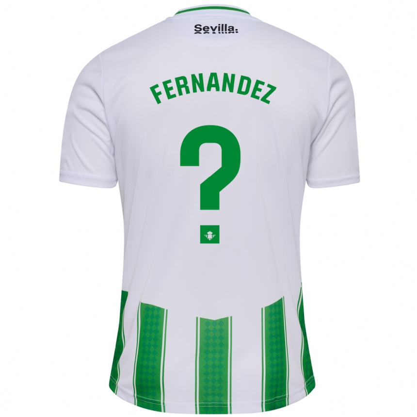 Herren Fußball Marcos Fernández #0 Weiß Heimtrikot Trikot 2023/24 T-Shirt Luxemburg