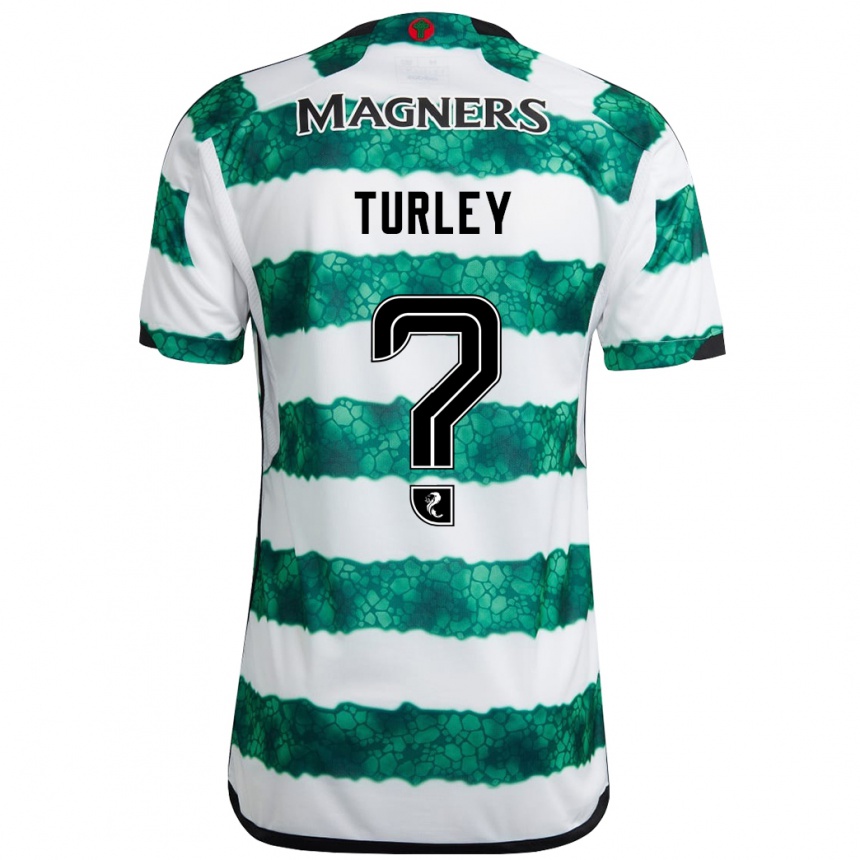 Herren Fußball Francis Turley #0 Grün Heimtrikot Trikot 2023/24 T-Shirt Luxemburg