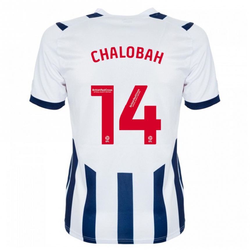 Herren Fußball Nathaniel Chalobah #14 Weiß Heimtrikot Trikot 2023/24 T-Shirt Luxemburg