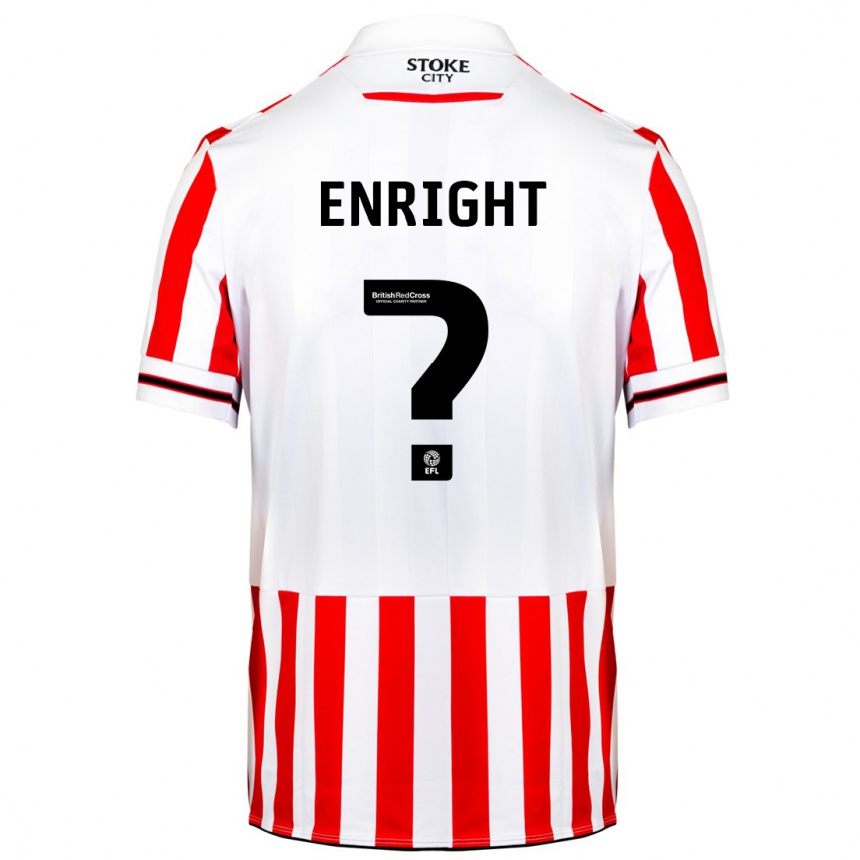 Herren Fußball Luke Enright #0 Rot-Weiss Heimtrikot Trikot 2023/24 T-Shirt Luxemburg