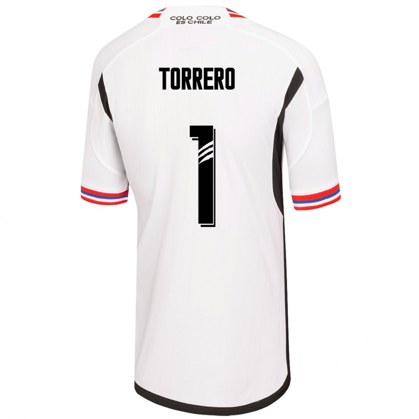 Herren Fußball Ryann Torrero #1 Weiß Heimtrikot Trikot 2023/24 T-Shirt Luxemburg