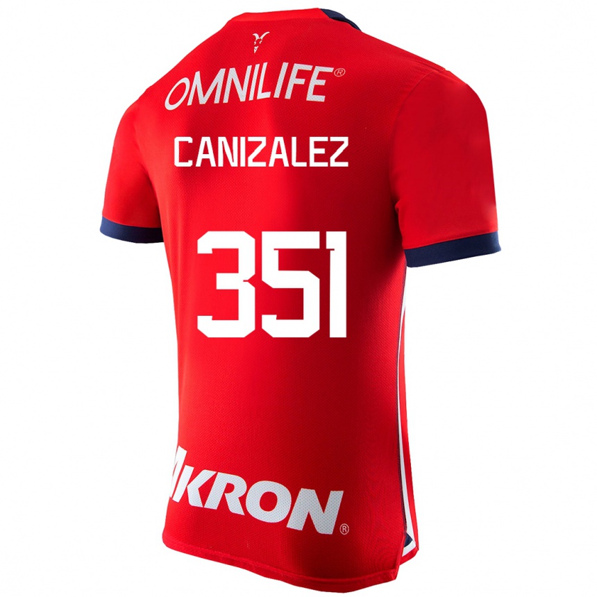 Herren Fußball Djorkaeff Canizalez #351 Rot Heimtrikot Trikot 2023/24 T-Shirt Luxemburg
